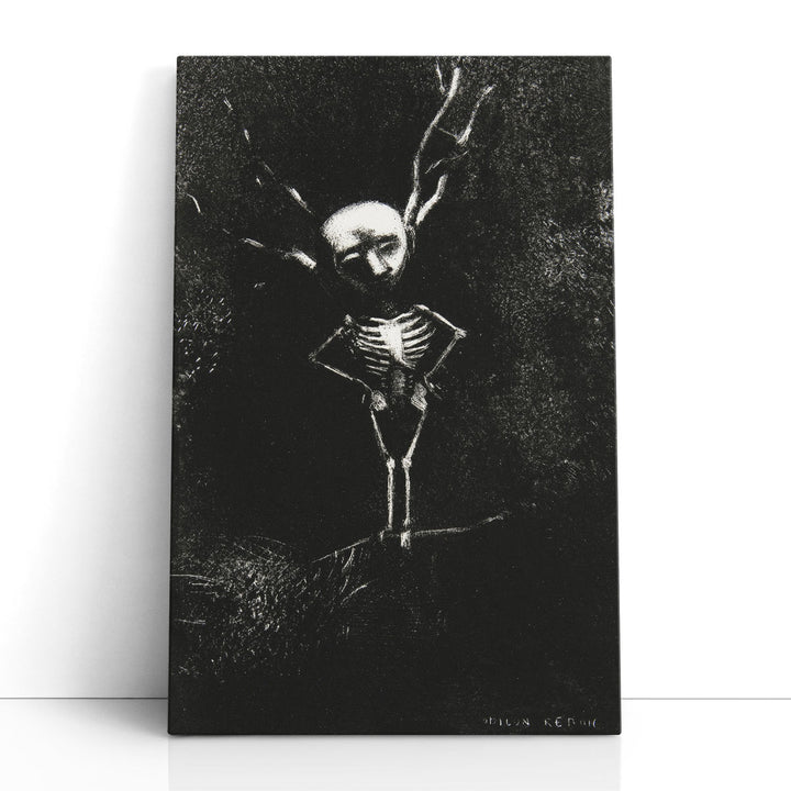 In the Maze of Branches the Pale Figure Appeared - Canvas Print Wall Art