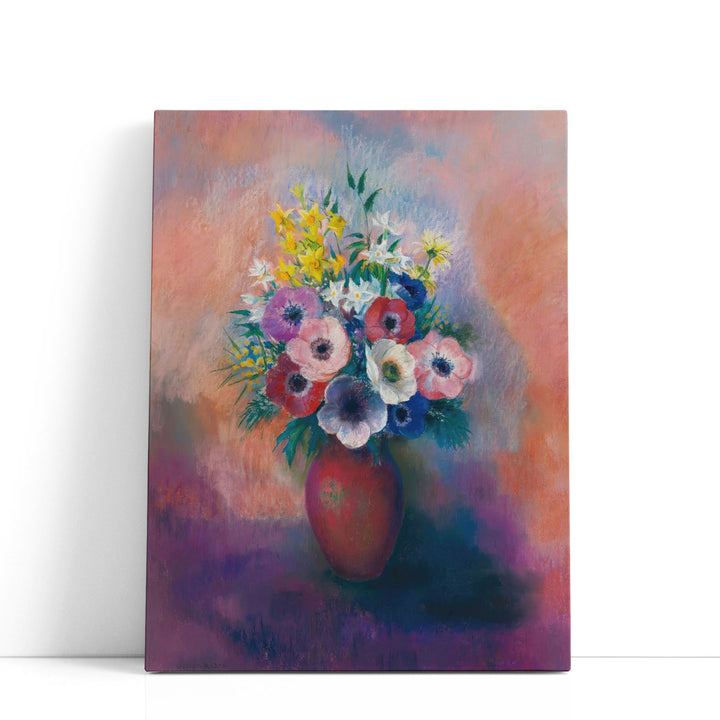 Vase D’anémones - Canvas Print Wall Art