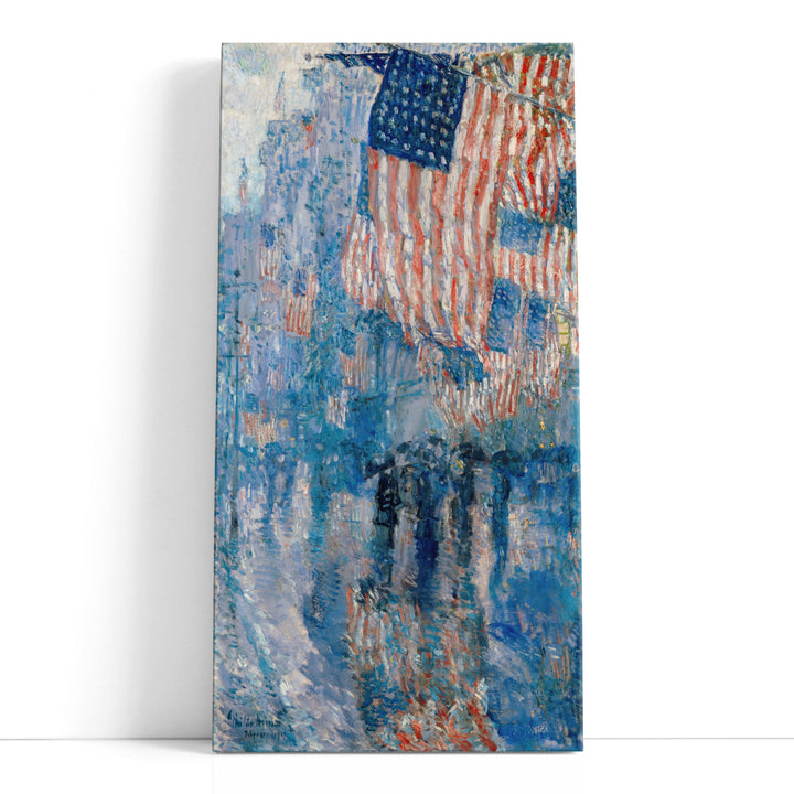 The Avenue in the Rain, 1917 - Canvas Print Wall Art