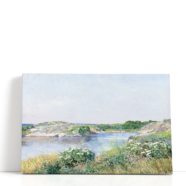 The Little Pond, Appledore - Canvas Print Wall Art