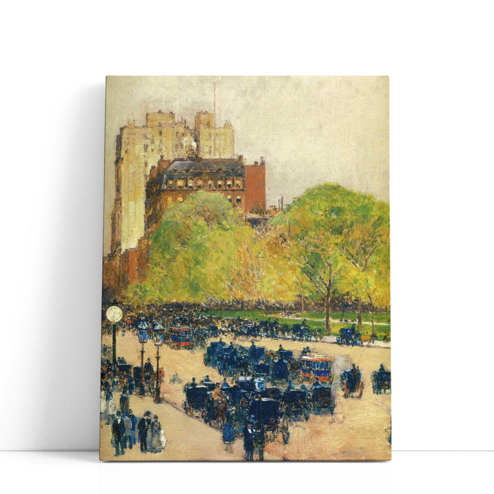 Spring Morning in the Heart of the City - Canvas Print Wall Art