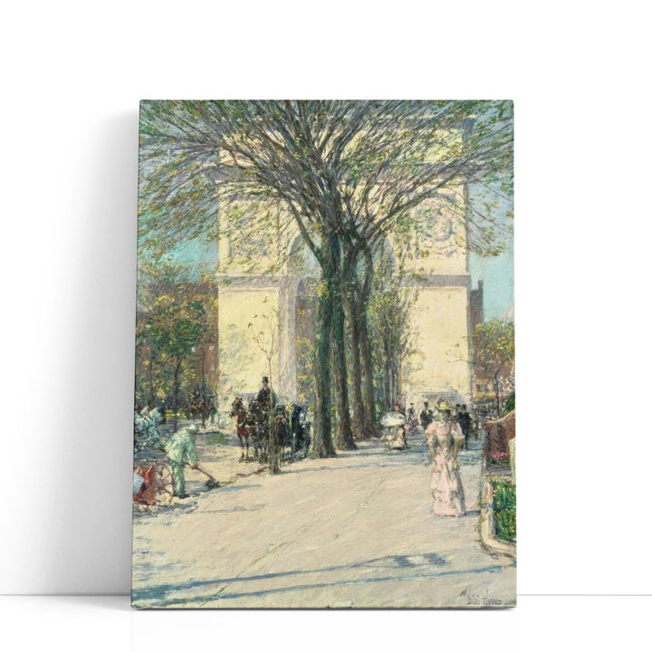 Washington Arch, Spring - Canvas Print Wall Art