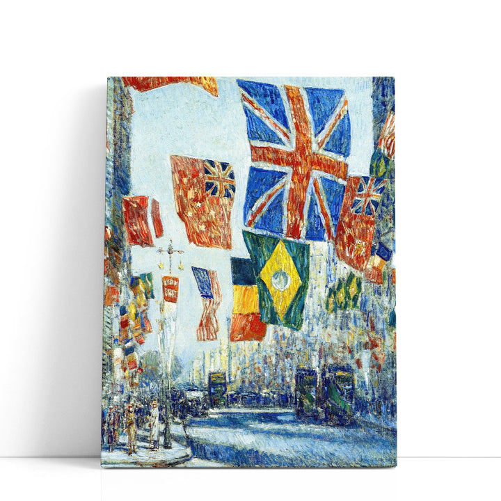 Avenue of the Allies, 1918 - Canvas Print Wall Art