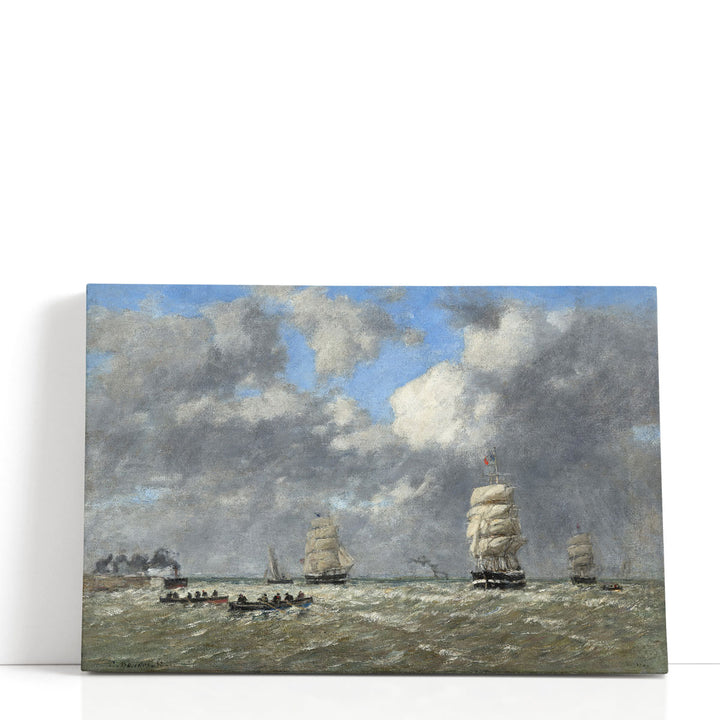Le Havre, 1883 - Canvas Print Wall Art