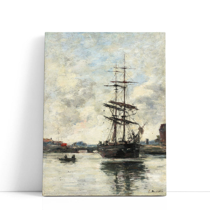 Ship on the Touques - Canvas Print Wall Art