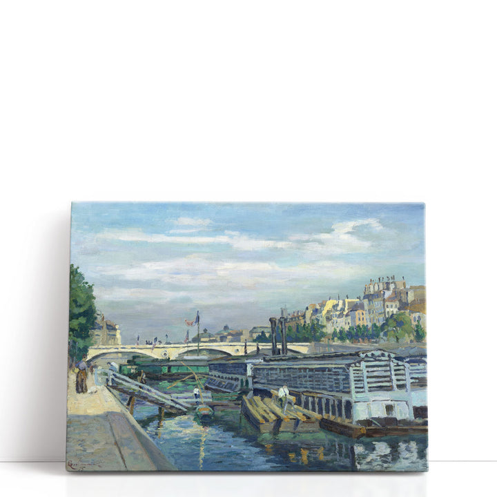 The Bridge of Louis Philippe, 1875 - Canvas Print Wall Art