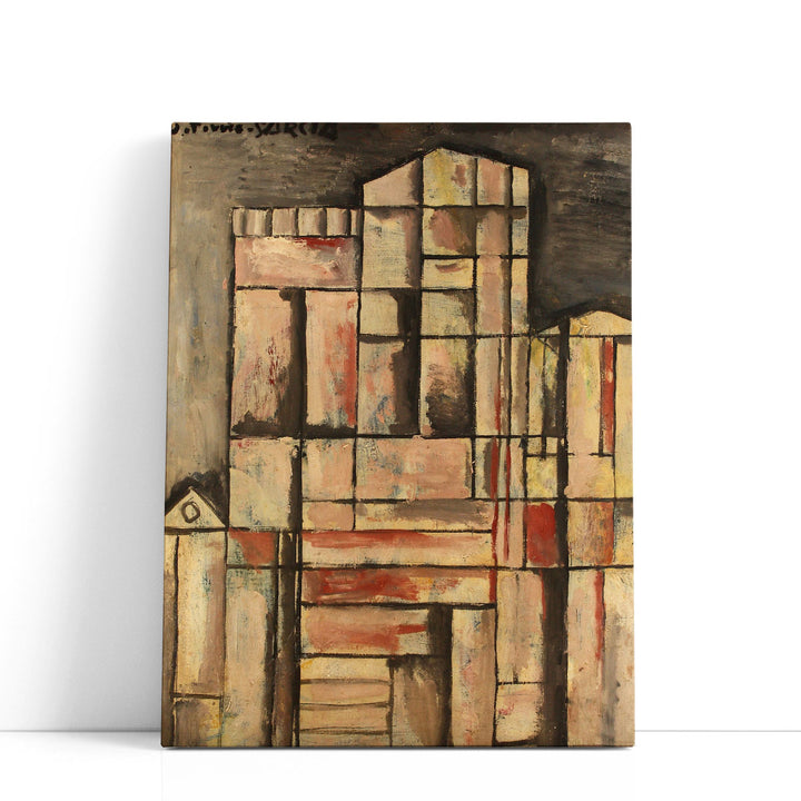Cathedral Construction, 1931 - Canvas Print Wall Art