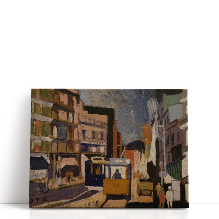 Paisaje de Ciudad, 1918 - Canvas Print Wall Art