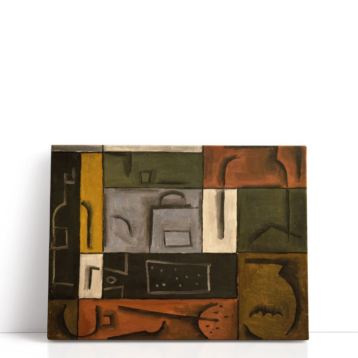 Structure with Street, 1929 - Canvas Print Wall Art