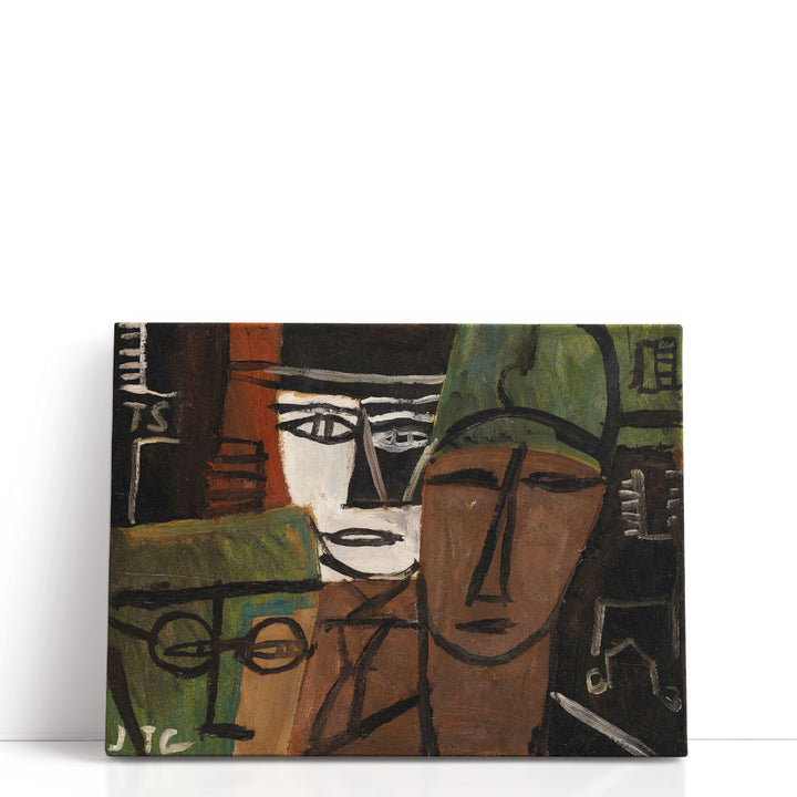 Têtes, 1928 - Canvas Print Wall Art