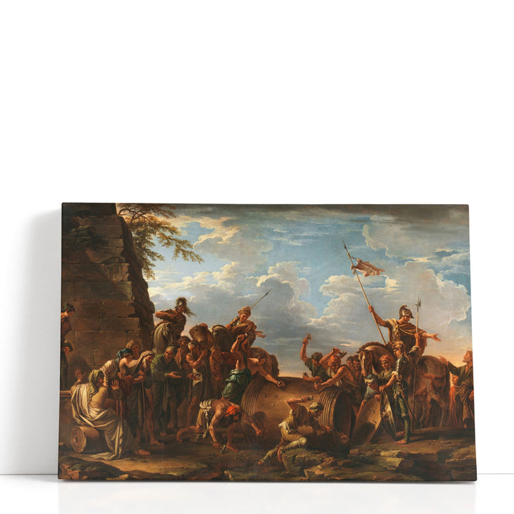 The Death of Regulus - Canvas Print Wall Art