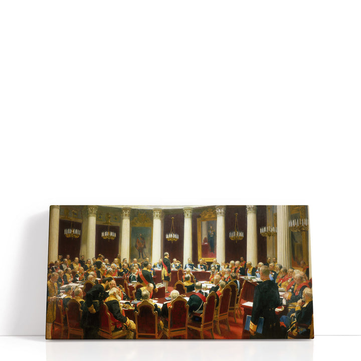 The Ceremonial Meeting of the State Council, 7 May 1901 - Canvas Print Wall Art
