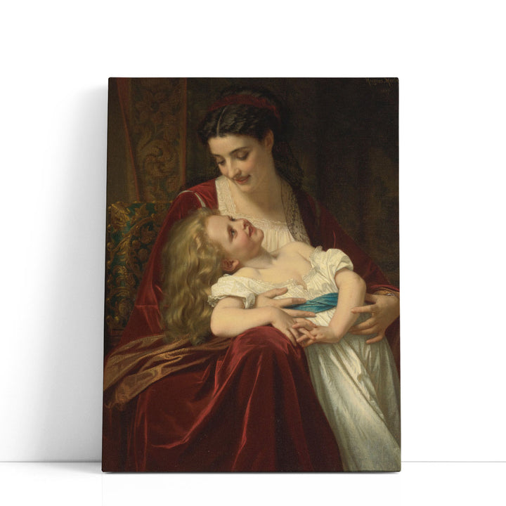 Maternal Affection, 1867 - Canvas Print Wall Art