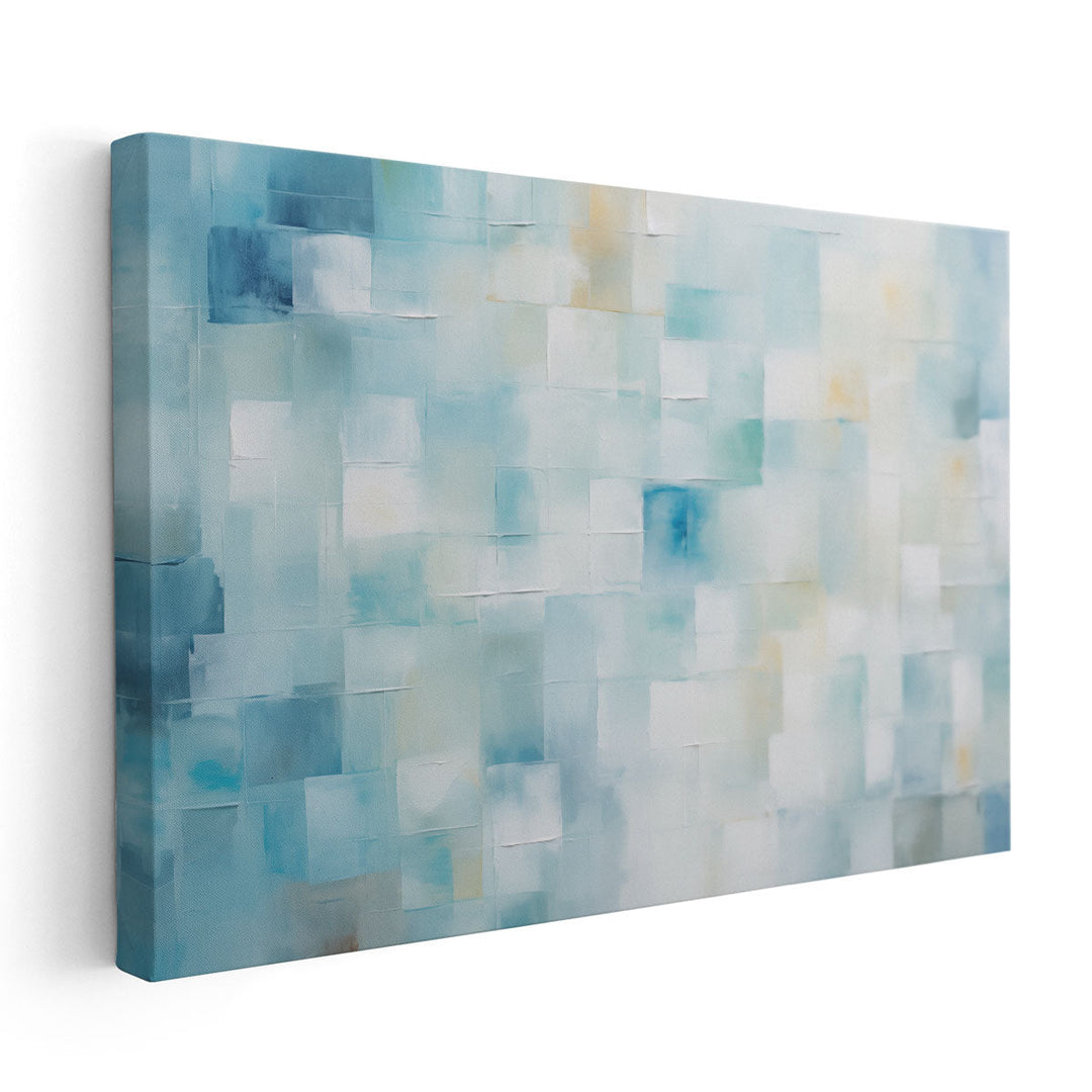 Aquamarine Odyssey - Canvas Print Wall Art