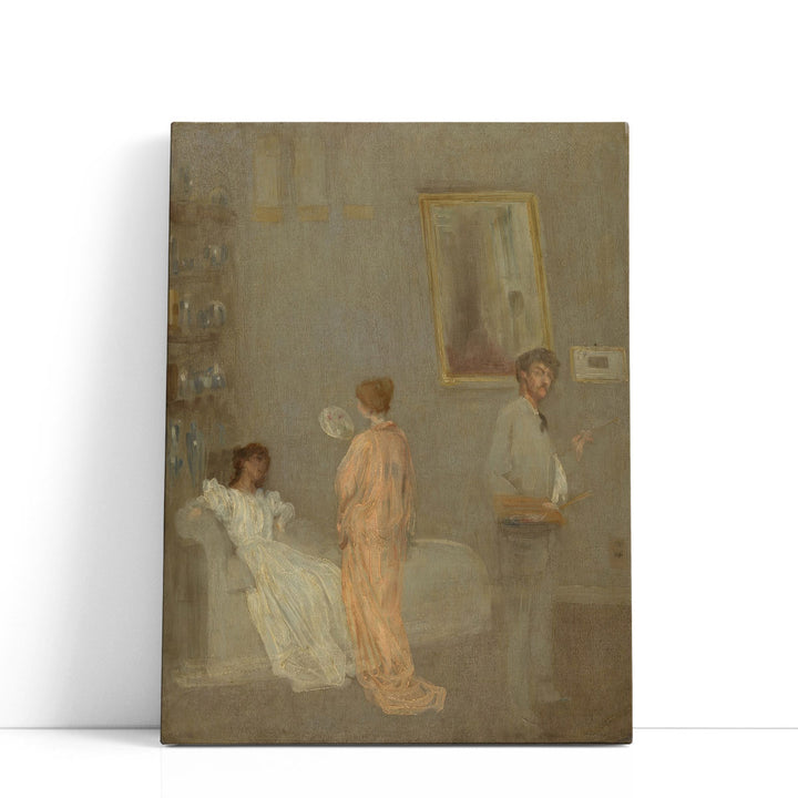 The Artist in his Studio, 1865 - Canvas Print Wall Art