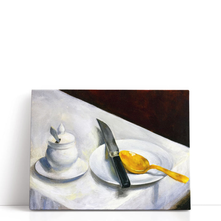 Still Life with Mustard Pot, 1860 - Canvas Print Wall Art