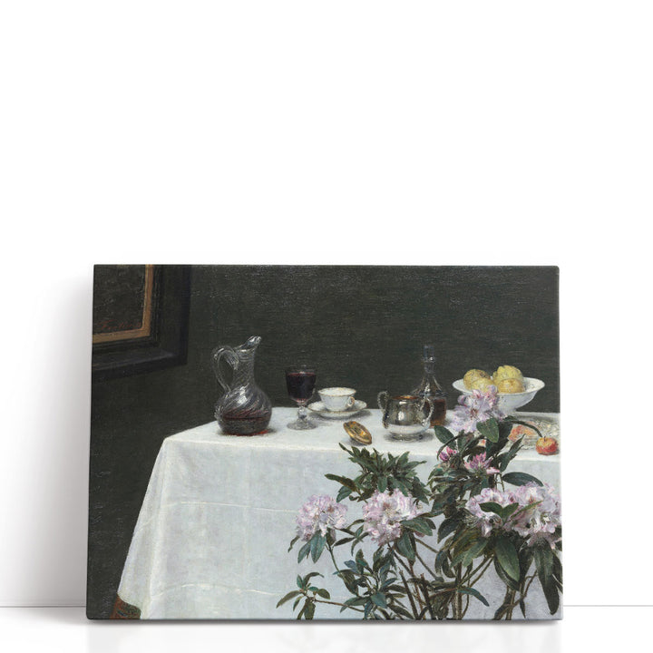 Still Life, Corner of a Table, 1873 - Canvas Print Wall Art