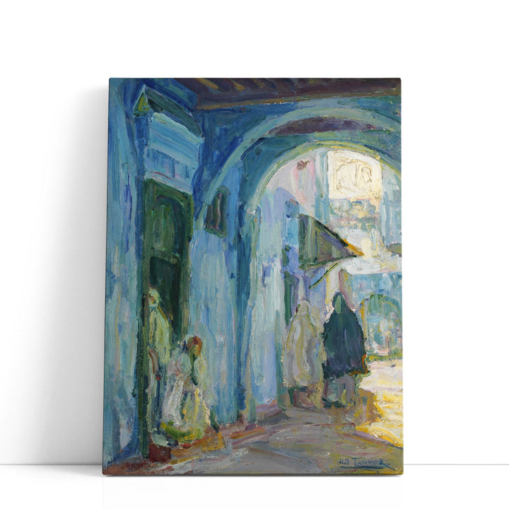 Street in Tangier - Canvas Print Wall Art