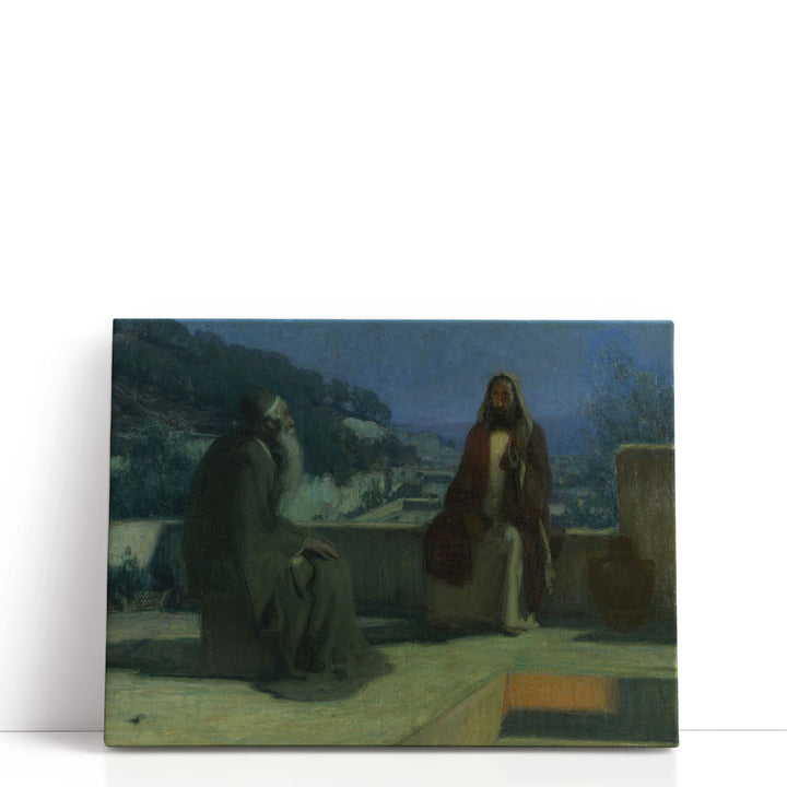 Nicodemus Before Christ - Canvas Print Wall Art