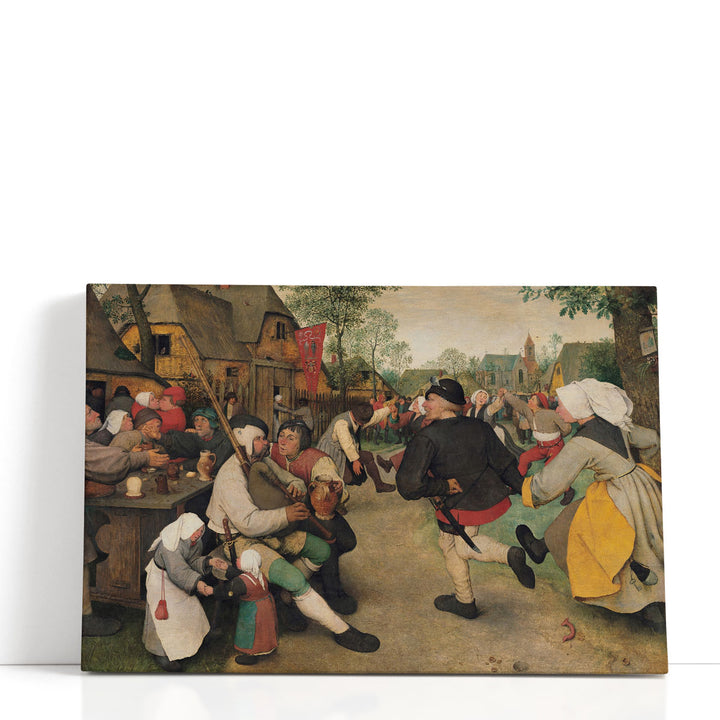 The Peasant Dance, The Peasant and the Wedding Dance Family - Canvas Print Wall Art