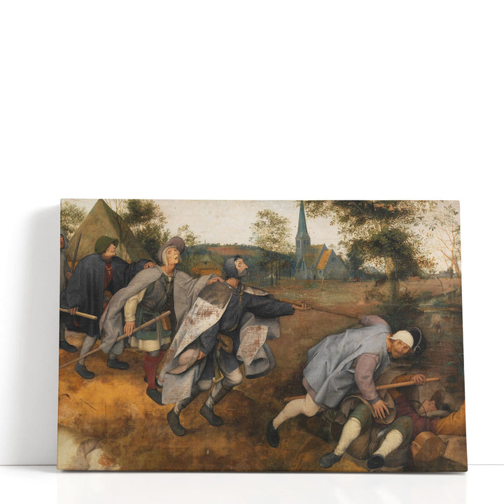 The Blind Leading the Blind - Canvas Print Wall Art