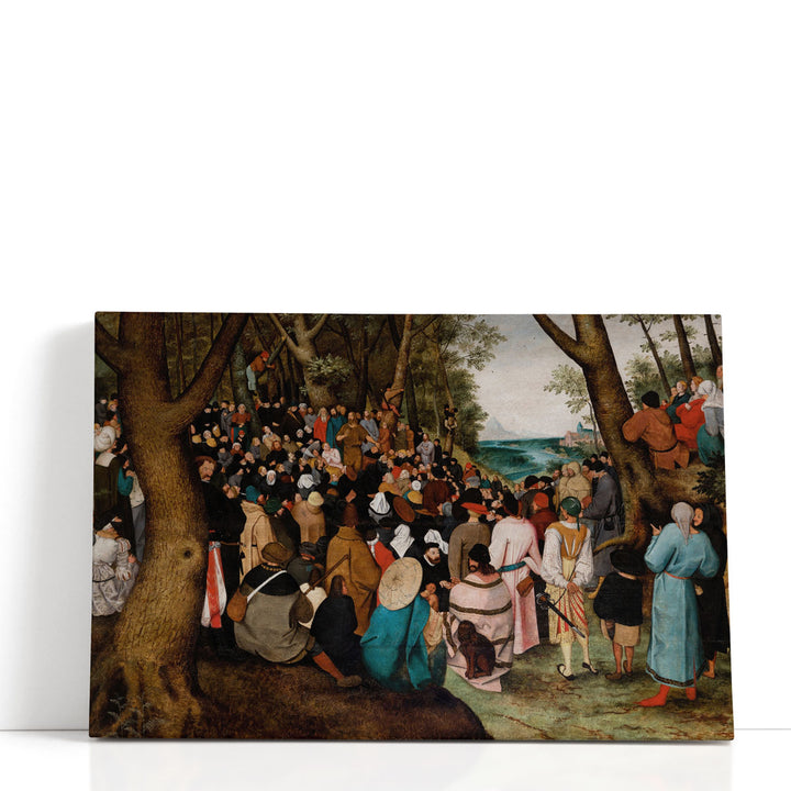 Sermon of Saint John the Baptist - Canvas Print Wall Art