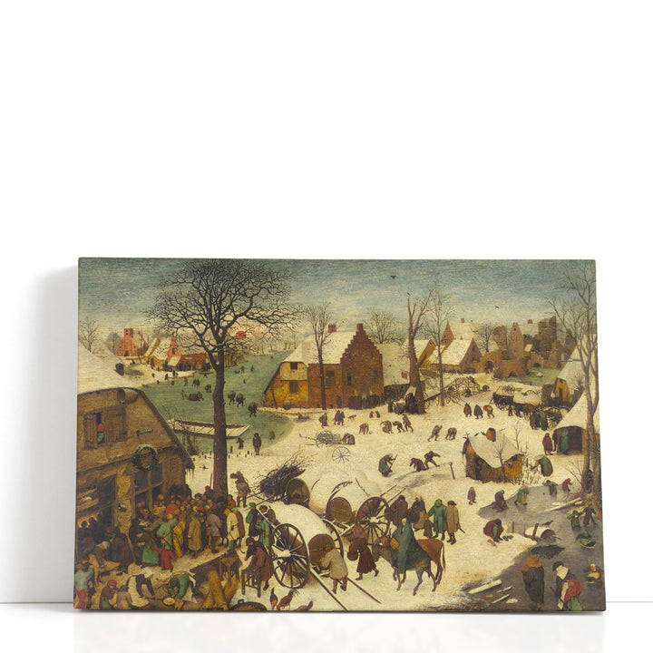 The Census at Bethlehem, Numbering at Bethlehem - Canvas Print Wall Art