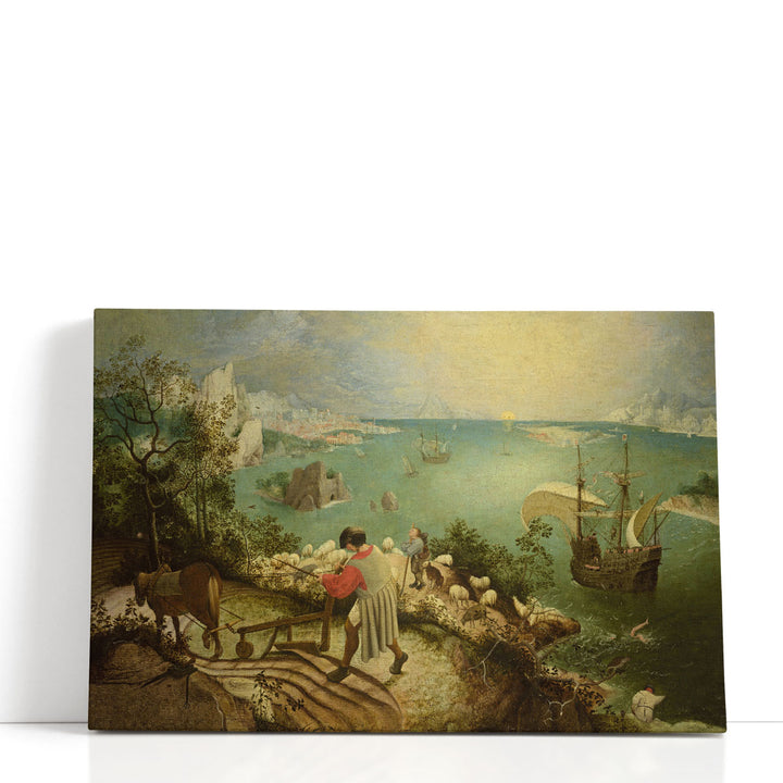 Landscape with the Fall of Icarus - Canvas Print Wall Art