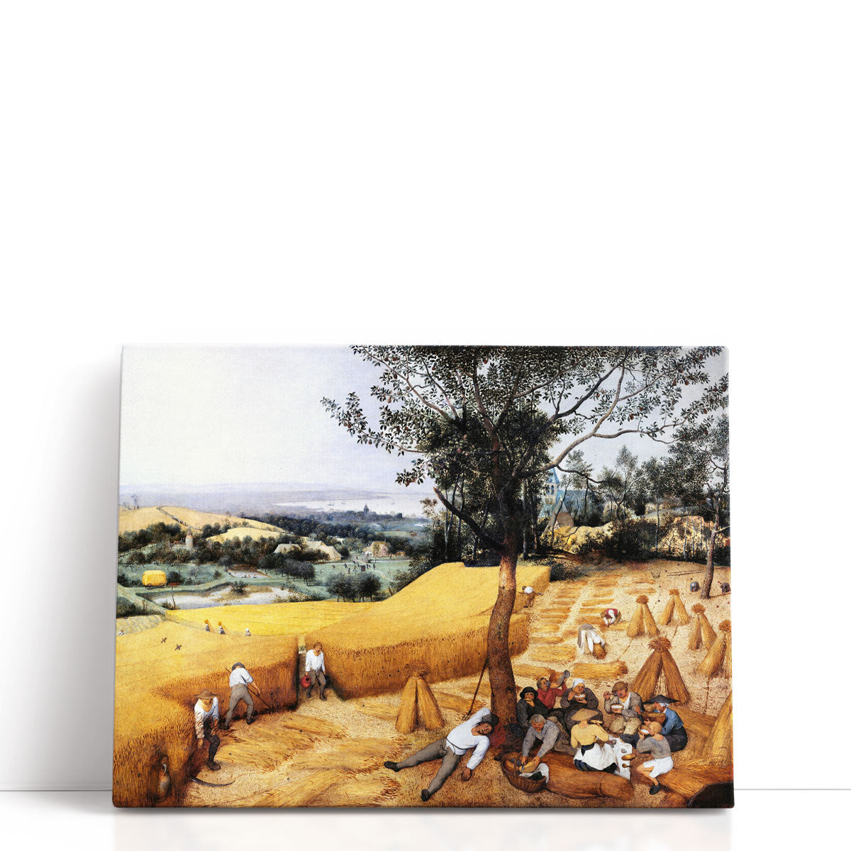 The Harvesters, 1565 | Golden Wheat Field | Pieter Bruegel the