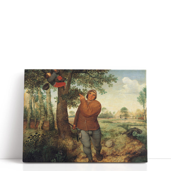 The Peasant and the Nest Robber, The Bird Nester - Canvas Print Wall Art
