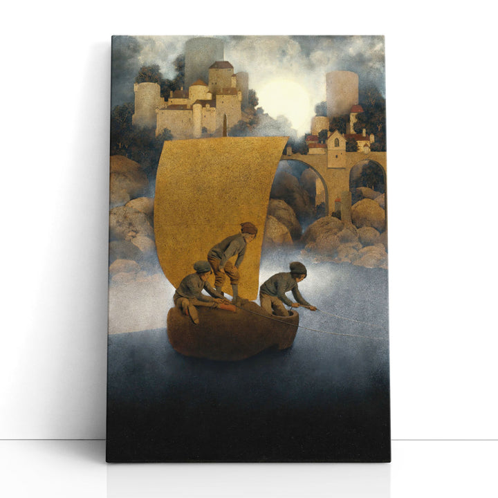 Wynken, Blynken, and Nod - Canvas Print Wall Art