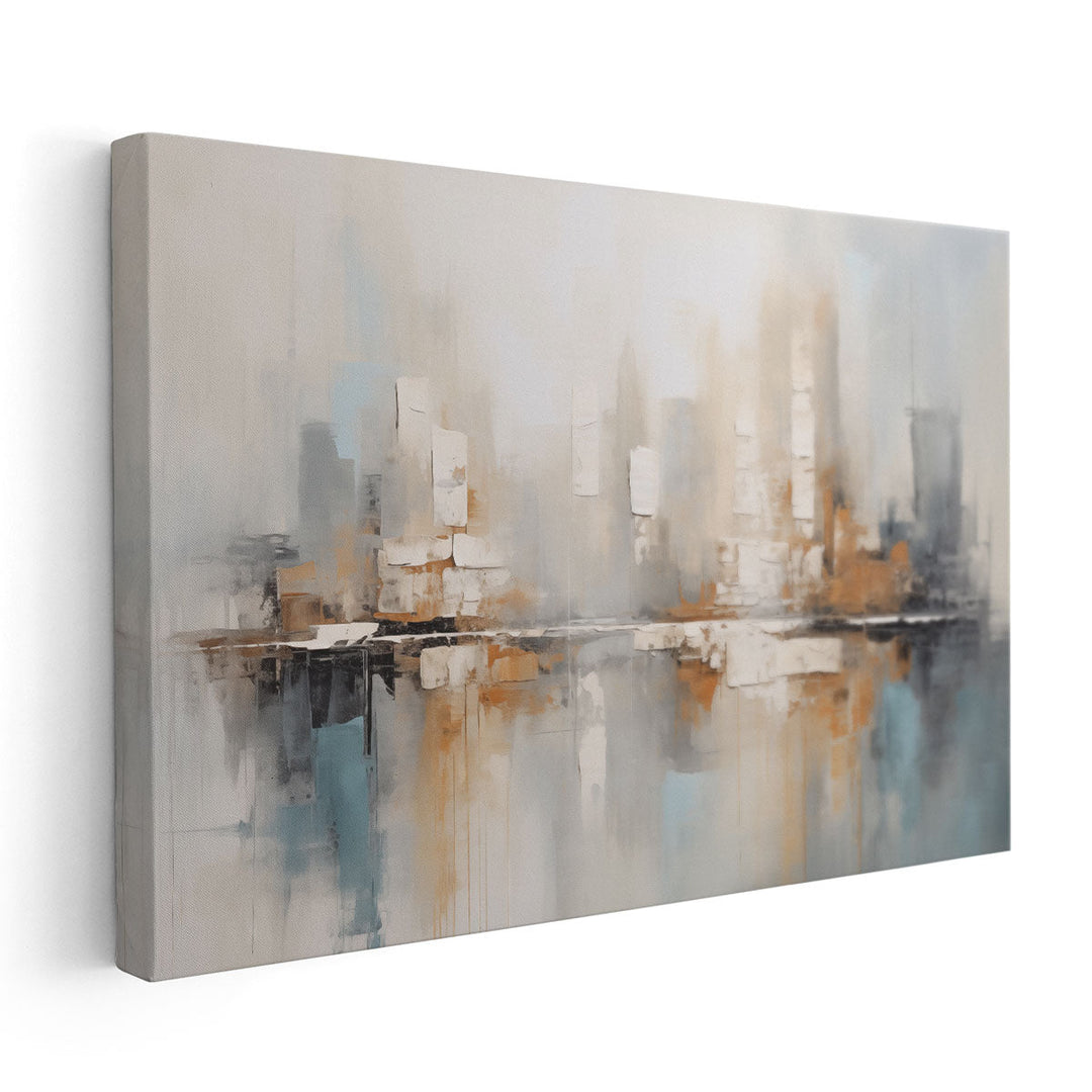 Cityscape Reverie - Canvas Print Wall Art