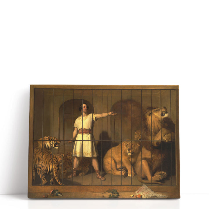 Portrait of Mr. Van Amburgh - Canvas Print Wall Art