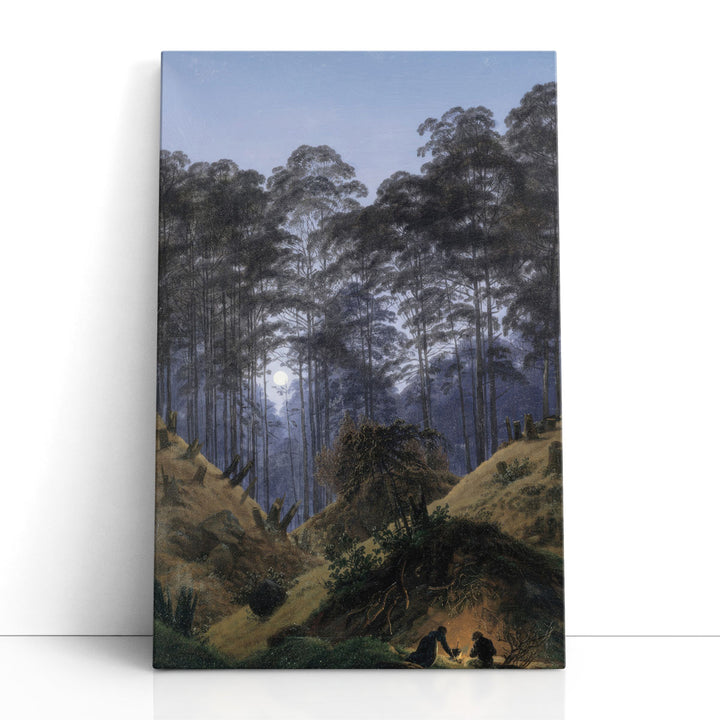 Inside the Forest in the Moonlight, 1823 - Canvas Print Wall Art