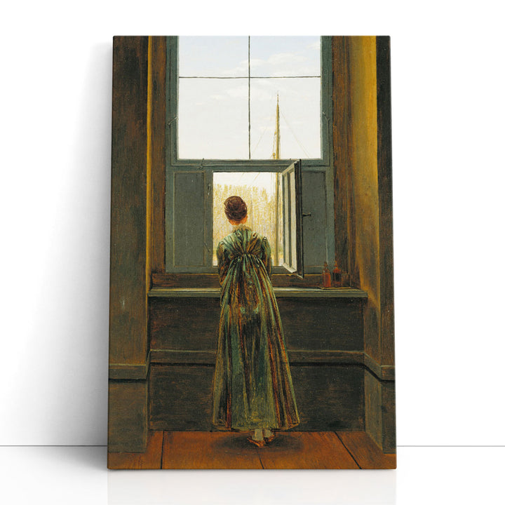 Woman at a Window, 1822 - Canvas Print Wall Art