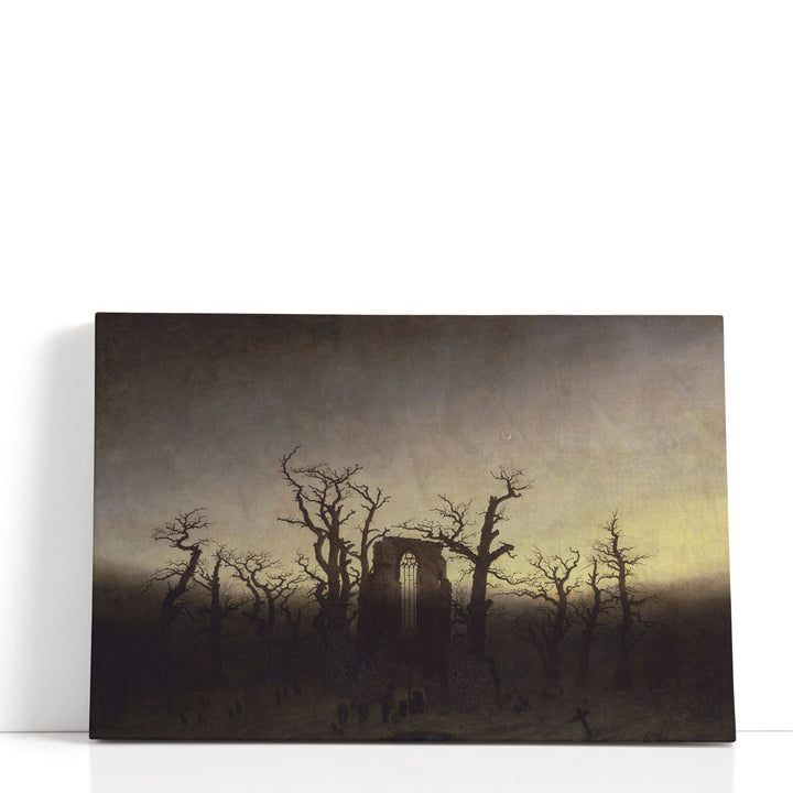 The Abbey in the Oakwood - Canvas Print Wall Art