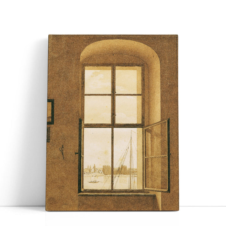 Blick aus dem Atelier des Künstlers - Canvas Print Wall Art
