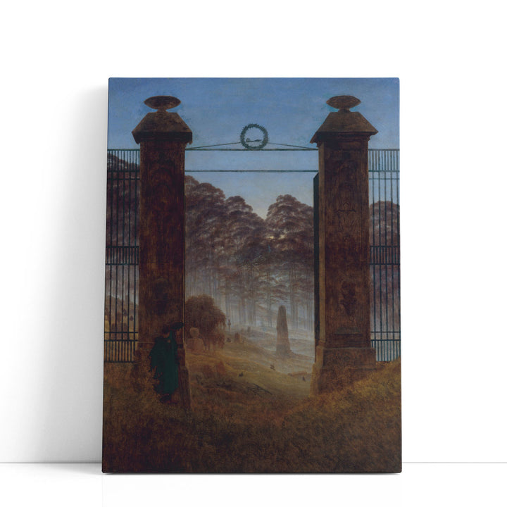 The Cemetery - Canvas Print Wall Art