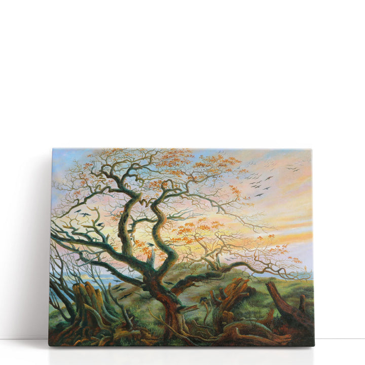 Tree of Crows - Canvas Print Wall Art