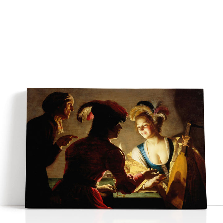 The Procuress - Canvas Print Wall Art