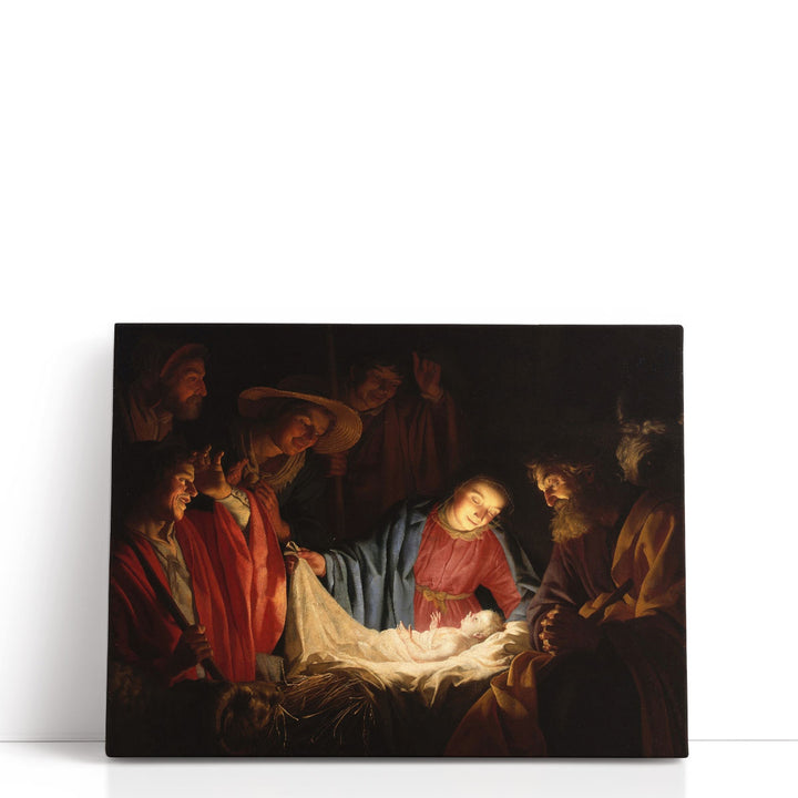 Adoration of the Shepherds, 1622 - Canvas Print Wall Art