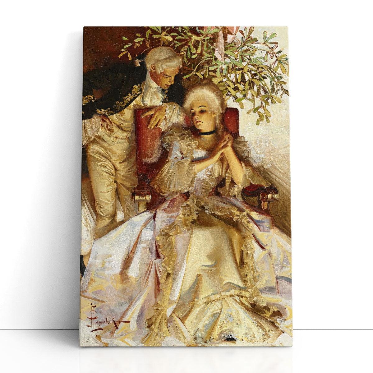 The Courtship, Success Magazine Cover | Couple | J.C. Leyendecker