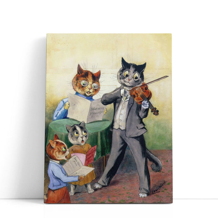The Mewsical Family - Canvas Print Wall Art