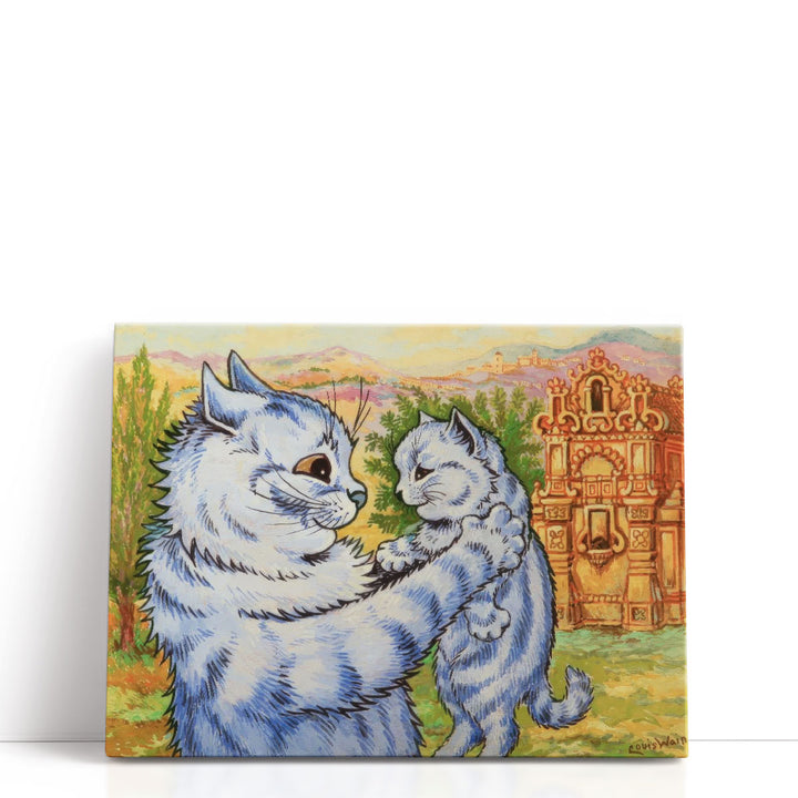 Sweetness Coyed Love into its Smile, 1935 - Canvas Print Wall Art