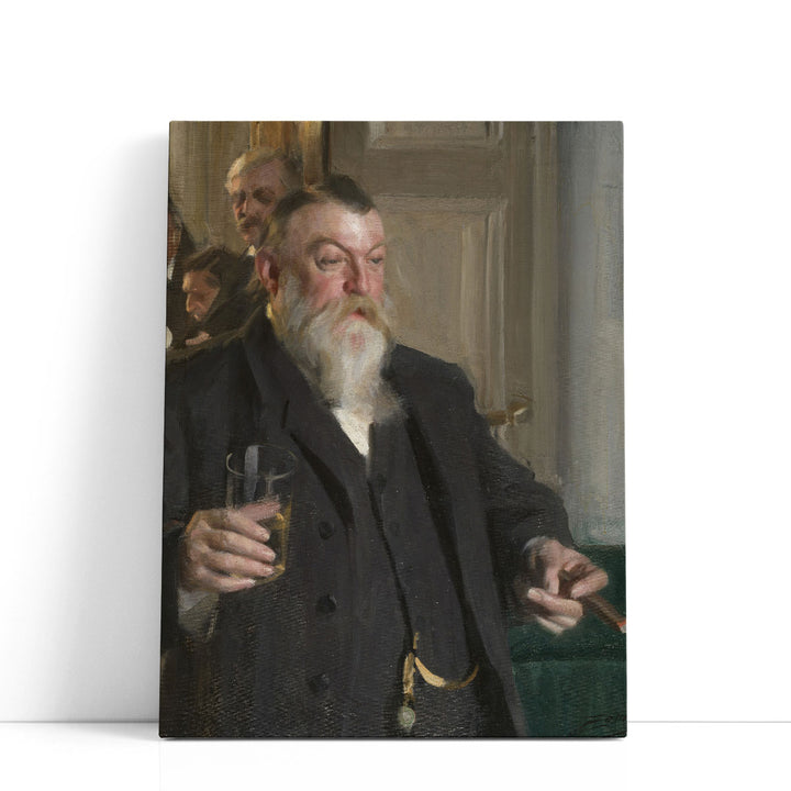 A Toast in the Idun Society, 1892 - Canvas Print Wall Art