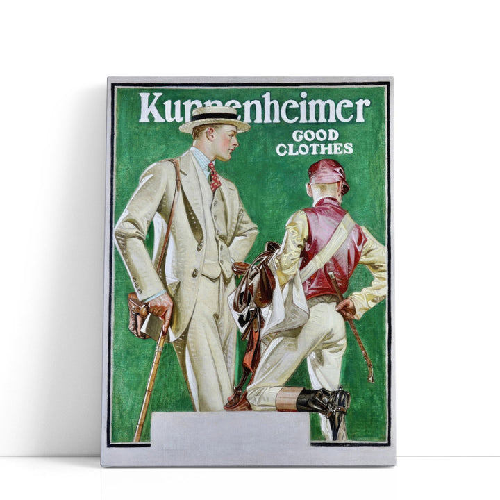 Kuppenheimer Good Clothes, Lot No. 943 - Canvas Print Wall Art