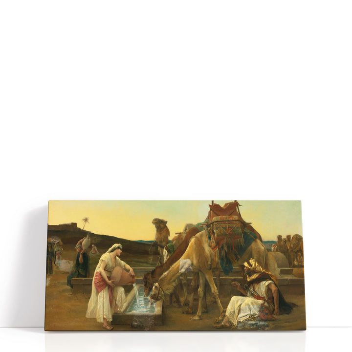 Rebecca Et Eliezer, 1883 - Canvas Print Wall Art