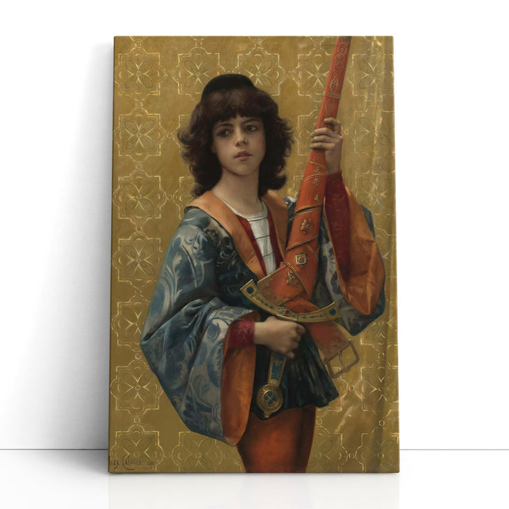 A Page, 1881 - Canvas Print Wall Art