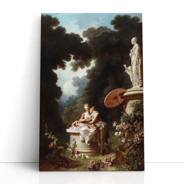 The Progress of Love, Love Letters - Canvas Print Wall Art