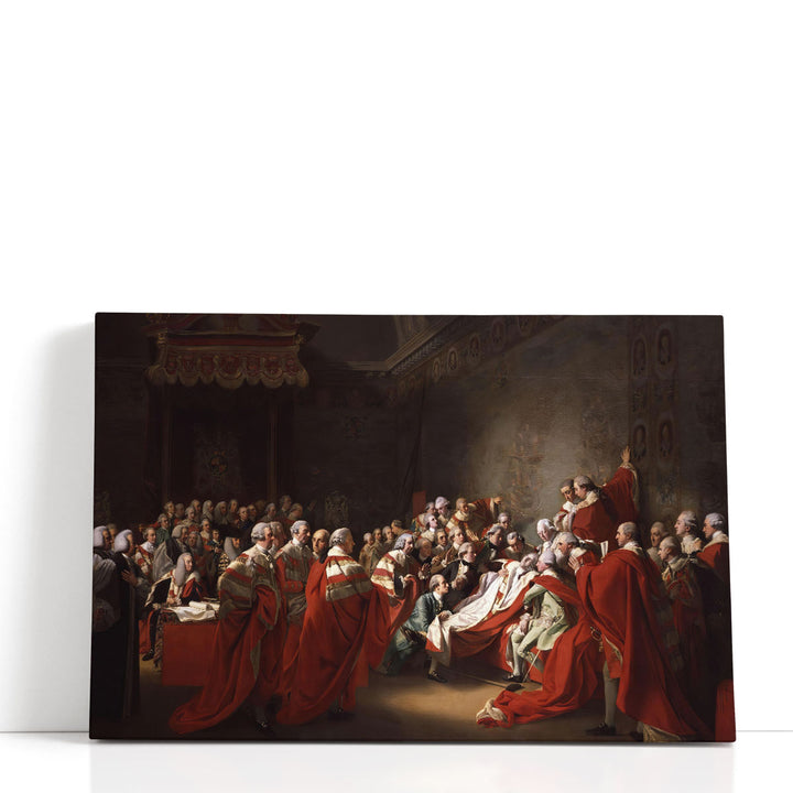 The Death of Chatham - Canvas Print Wall Art